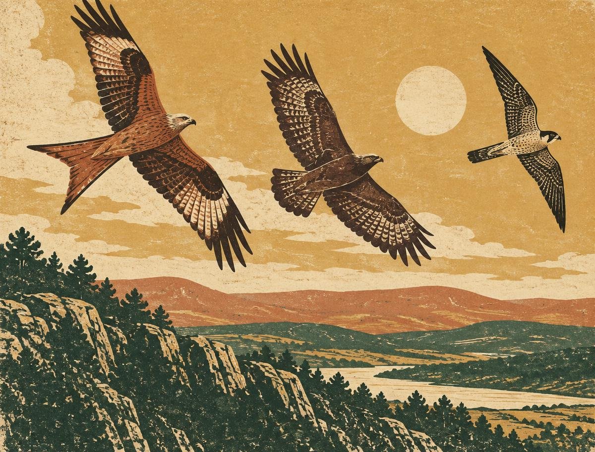 Identificar rapaces cuando solo ves una silueta